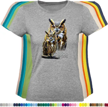 Dámské tričko damske-levne-bavlnene-tricko-digitalni-potisk-vyr-velky Barva: Grey melange - šedá směs, velikost: XS