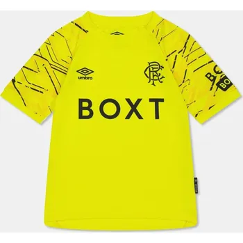 Chlapecké tričko Umbro Rangers Home Goalkeeper Shirt 2025 2026 Juniors Yellow 13 let