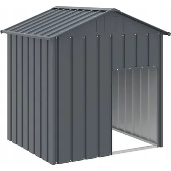 Bouda pro psa Psí bouda se střechou 117x103x123cm antracitová