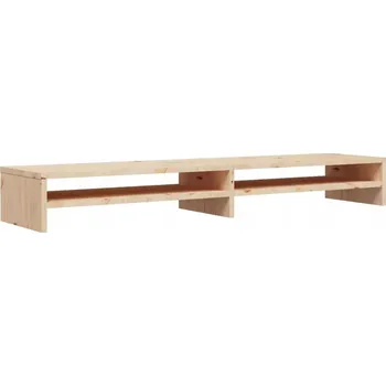Podstavec pod monitor Dřevěný podstavec pod monitor 100x24x13 cm, přírodní