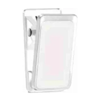 Stojan na vizitku Mini čirý plastový nalepovací kolíček - memory klip na spisy 2,5x1cm