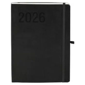 Diář Kalendarz 2026 B5 Impresja czarny TDW