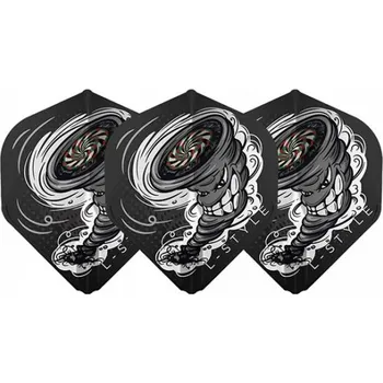 Příslušenství pro šipky L-Style Letky L- Flight Champagne EZ L1 Standard Zoran Lerchbacher V2 Black