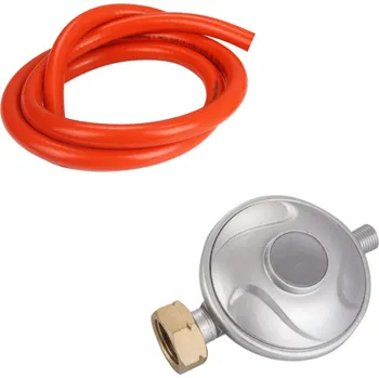 Horkovzdušná pistole Pro-Tech TOOLS Regulátor tlaku plynu 300mbar (PL)s plynovou hadicí 1,5 m 40909 RGH-P-01-300