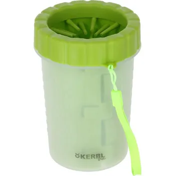 Kosmetika pro psa Čistič tlapek pro psy a kočky, zelený - M/L (14,5/10 cm)