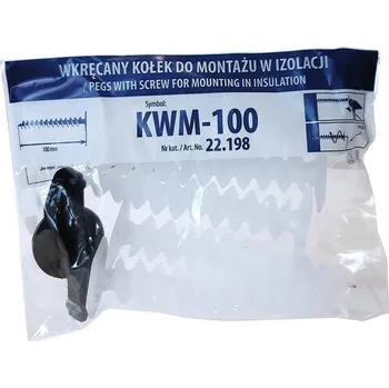 Hmoždinka Hmoždinka KWM-100 sada 4 ks + 1x klíč do polystyrénu 98x18 --CENA BLISTR-