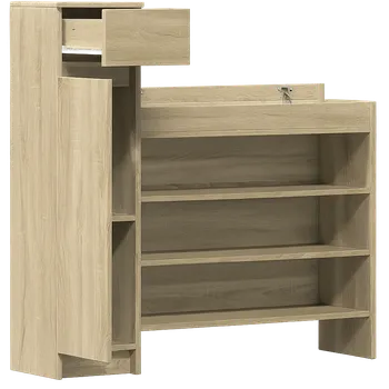 Botník Botník, dřevo, dub sonoma, VIVAT NEW TYP 9