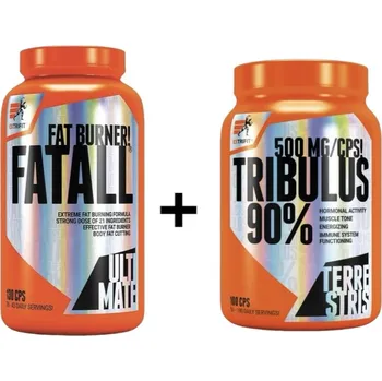Fitness Extrifit Fatall Fat Burner 130 kapslí + Extrifit Tribulus 90 % 100 kapslí