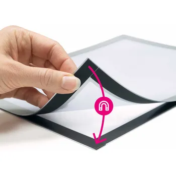 Informační tabulka Samolepicí magnetická kapsa A4 - bílá - rozměr 323 x 236 mm