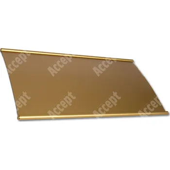 Informační tabulka Zlatá dveřní tabulka Plato 210&nbsp;o velikosti&nbsp;000 x 210 mm