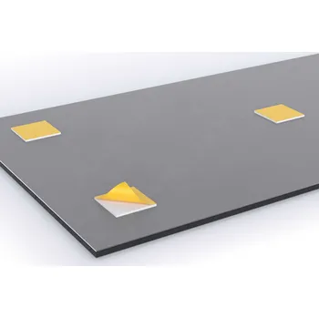 Informační tabulka Označení podlaží "7. NP" (300 x 150 mm) - stříbrná tabulka - černý popis