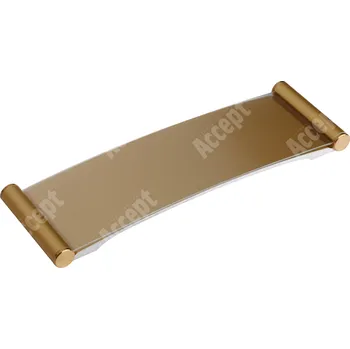 Informační tabulka Zlatá dveřní tabulka Plato 150 o velikosti 50 x 150 mm