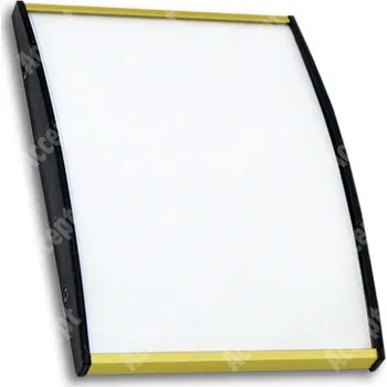 Informační tabulka Zlatá dveřní tabulka Plato Plus 150&nbsp;o velikosti&nbsp;105 x 148 mm