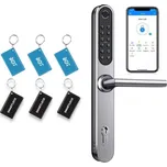 BOT Chytrá klika TTLock H1P s tlačítky stříbrná Rozteč: Rozteč 72 mm