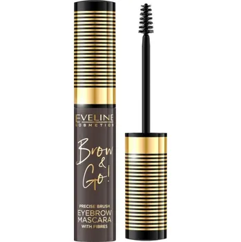 Eveline Cosmetics Brow & Go! Řasenka na obočí Odstín: 02 Dark 6 ml