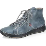 Dámská Dámská kotníková obuv RIEKER 71510-14 modrá W5 71510-14 BLUE H/W5 36
