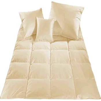 přikrývka Přikrývka z peří - 200x220 2500g krémová sypka