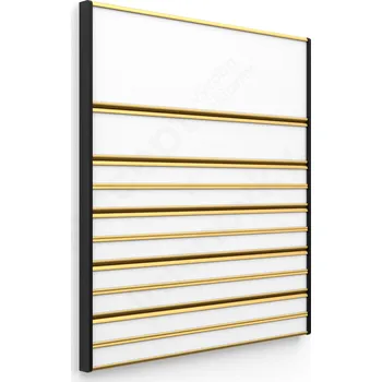 Informační tabulka Zlatá&nbsp;dveřní tabulka&nbsp;ACS&nbsp;o velikosti&nbsp;187 x 218 mm&nbsp;s&nbsp;zásuvným systémem