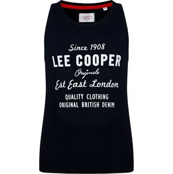 Pánské tílko Lee Cooper tílko pánské černé s logem Barva: Černá, Velikost: M