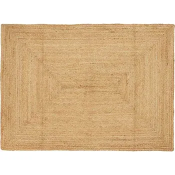 Koberec do oblasti Béžová 120 x 170 cm juta