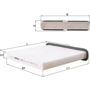 Kabinový filtr KNECHT Filtr vzduchu v interiéru KNC LA 1361
