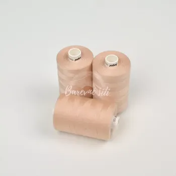 Niť Béžová 672/ Pudrová Premium UNIPOL 1000m NEW (Nitě)