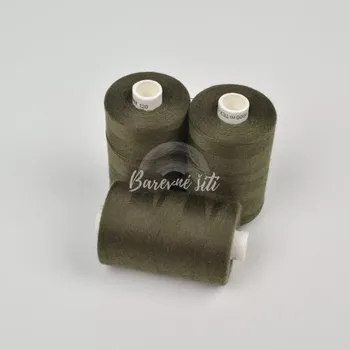 Niť Khaki 764, UNIPOL 1000m NEW (Nitě)