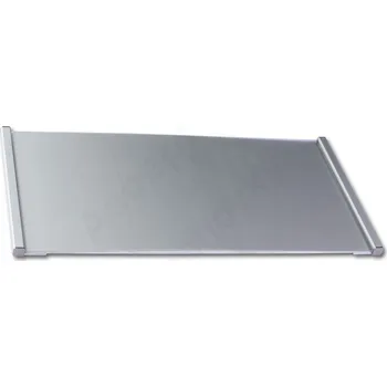 Informační tabulka Stříbrná dveřní tabulka Klassik Inox 309 o velikosti&nbsp;148 x 309 mm