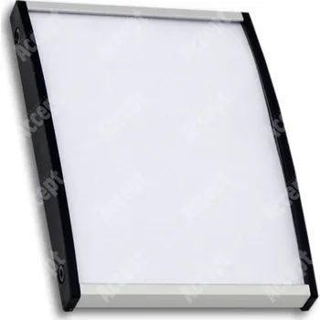 Informační tabulka Stříbrná dveřní tabulka Plato Plus 105 o velikosti 75 x 105 mm