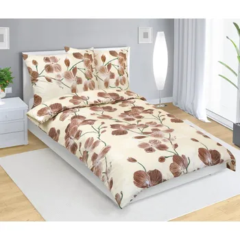 Povlečení Bellatex Povlečení bavlněné Béžová