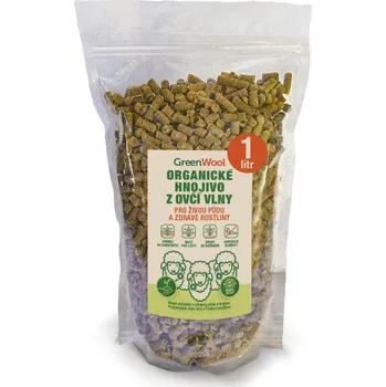 Hnojivo GreenWool Hnojivo z ovčí vlny – peletky 1 litr Skvělá volba pro první vyzkoušení