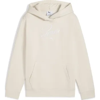 Dámská mikina Dětská Mikina PUMA ESS SCRIPT HOODIE FL G 68872887 – Béžová 152