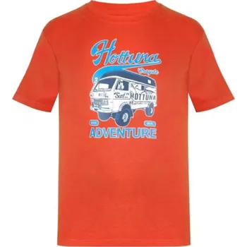 Pánské tričko Hot Tuna tričko pánské červené s autobusem Barva: Červená, Velikost: 2XL