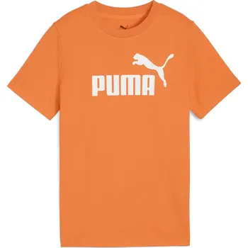 Dětské Tričko s krátkým rukávem PUMA ESS NO. 1 LOGO TEE B 68490626 – Oranžová 152