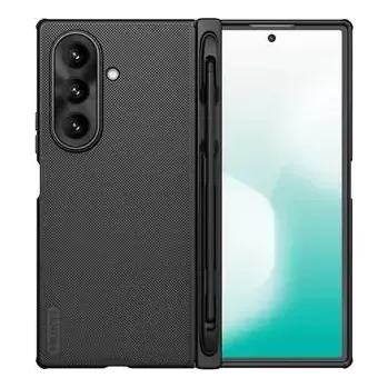 Pouzdro na mobilní telefon Nillkin Super Frosted FOLD Magnetic Pen Slot Zadní Kryt pro Samsung Galaxy Z Fold 7 Black (57983126242)