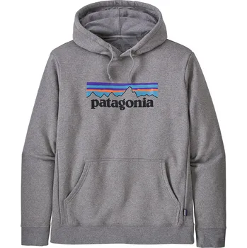 Pánská mikina Mikina Patagonia P-6 Logo Uprisal Hoody Velikost: L / Barva: šedá