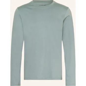 Pánské tričko Schiesser Pánské Pyžamové Tričko Mix+Relax, tmavě zelená, 48