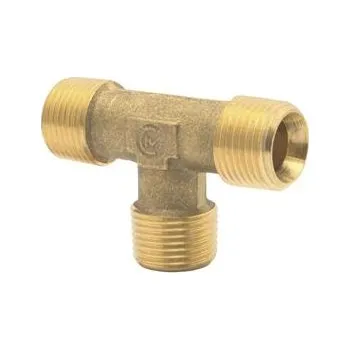 T-kus stlačeného vzduchu s 3/8" mosazným AG