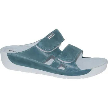 Dámská zdravotní obuv Medistyle dámské zdravotní pantofle GRÉTKA 5G-B17/9 Barva: tyrkysová, Velikost: 39