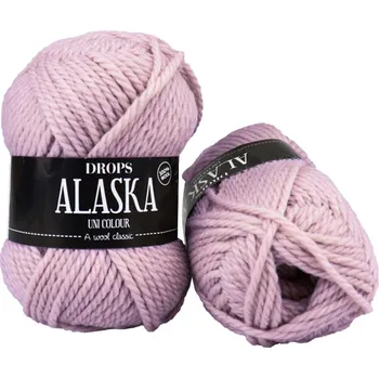 Příze Drops Alaska UNI 79 pudrová růžová