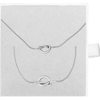Souprava šperků franco bene Uzlíkový set - stříbrný | 9996