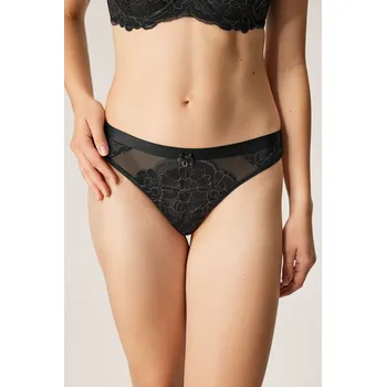 Kalhotky Tanga DIAMOND Black Onyx