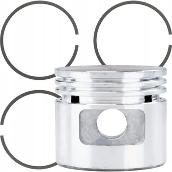 Kompresor KOMPLETNÍ PÍST PRO OLEJOVÝ KOMPRESOR 50L, 3x PÍSTNÍ KROUŽKY, 47mm