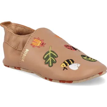 Capáčky Barefoot dětské capáčky Bobux - Bugtopia Caramel hnědé Velikost: M