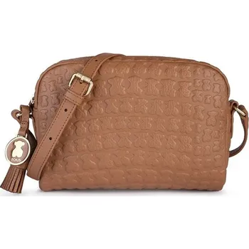 Kožená kabelka Tous Sherton Bandolera 2000839143 hnědá 88X, vel. ONE SIZE