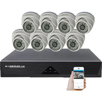 Kompletní kamerový systém 8 kamerový AHD set WN8-51E 5Mpx 1920p, H.265, CZ menu