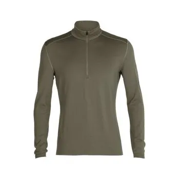 Icebreaker Merino 260 Tech LS Half Zip Men LODEN zelená XXL