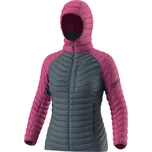 Bunda Dynafit Radical Down Hood W magenta 25/26 Barva: šedá / růžová, Velikost: S