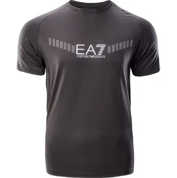 Pánské Tričko s krátkým rukávem EA7 VENTUS7 M TOP PERF TEE 3RPT15PJMEZ1997 – Šedá M