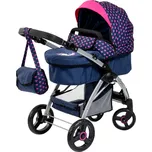 Bayer Design Kombinovaný kočárek pro panenky City Max (modrá)